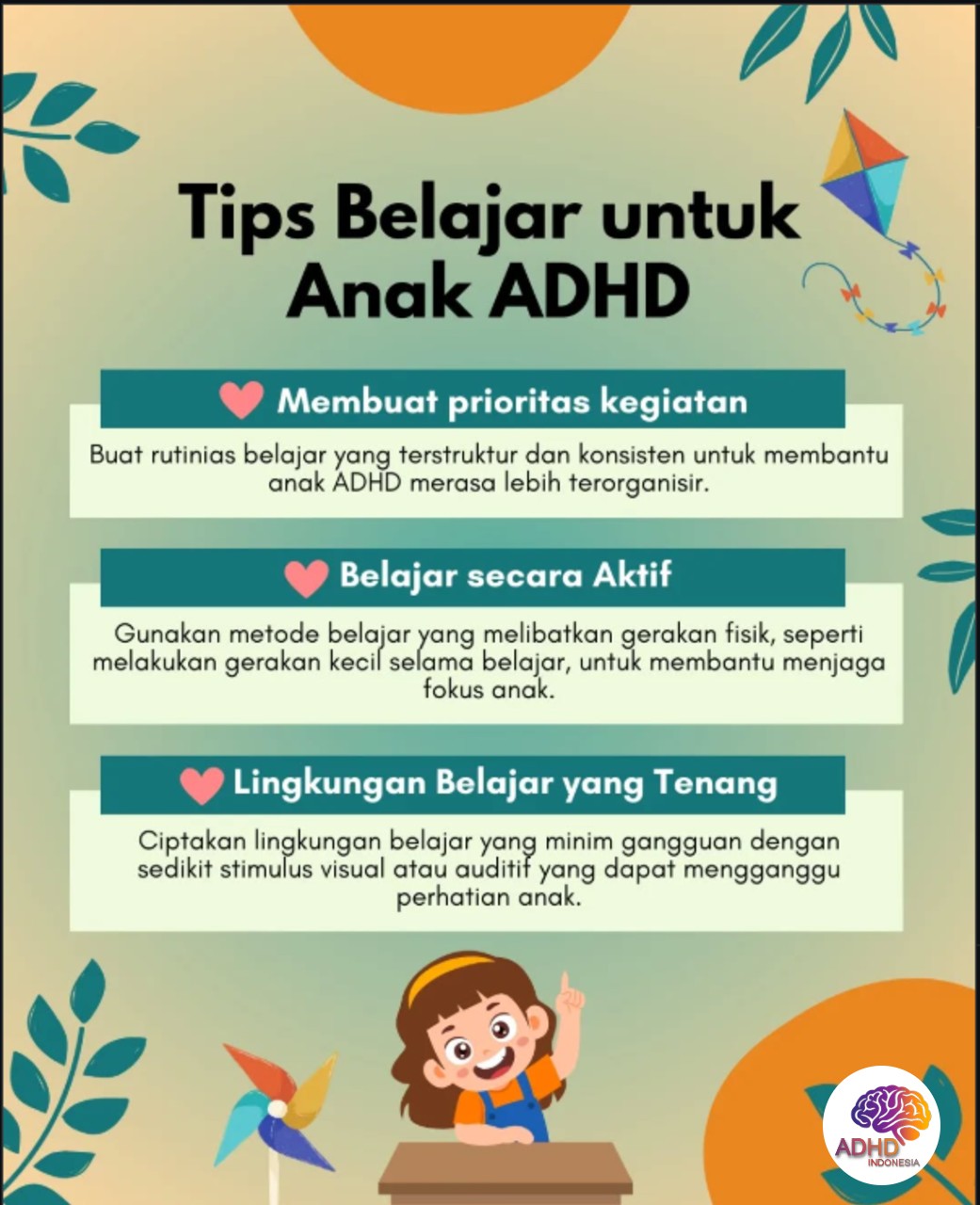 Strategi Belajar yang Cocok untuk Anak ADHD di Kabupaten Tana Toraja